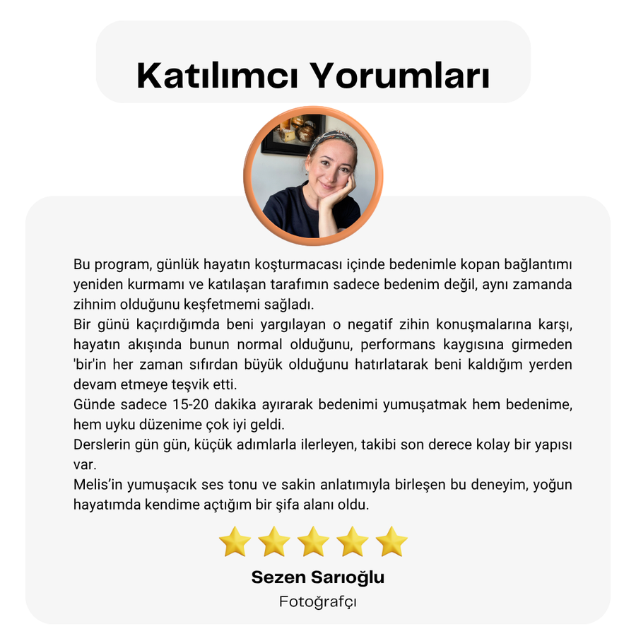 Danışan yorumu