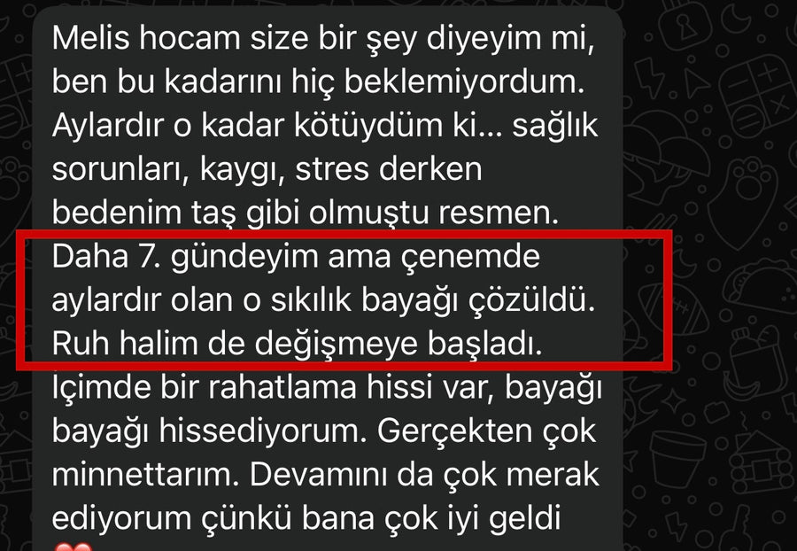 Danışan yorumu