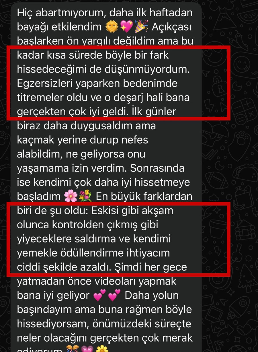 Danışan yorumu