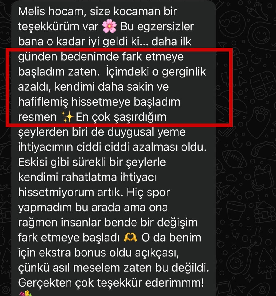 Danışan yorumu